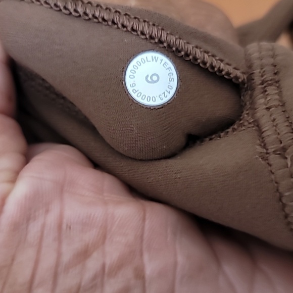 NWOT LULULEMON ALIGN STRAPPY RIBBED WOMEN'S BROWN TANK SIZE 6 - Picture 9 of 10